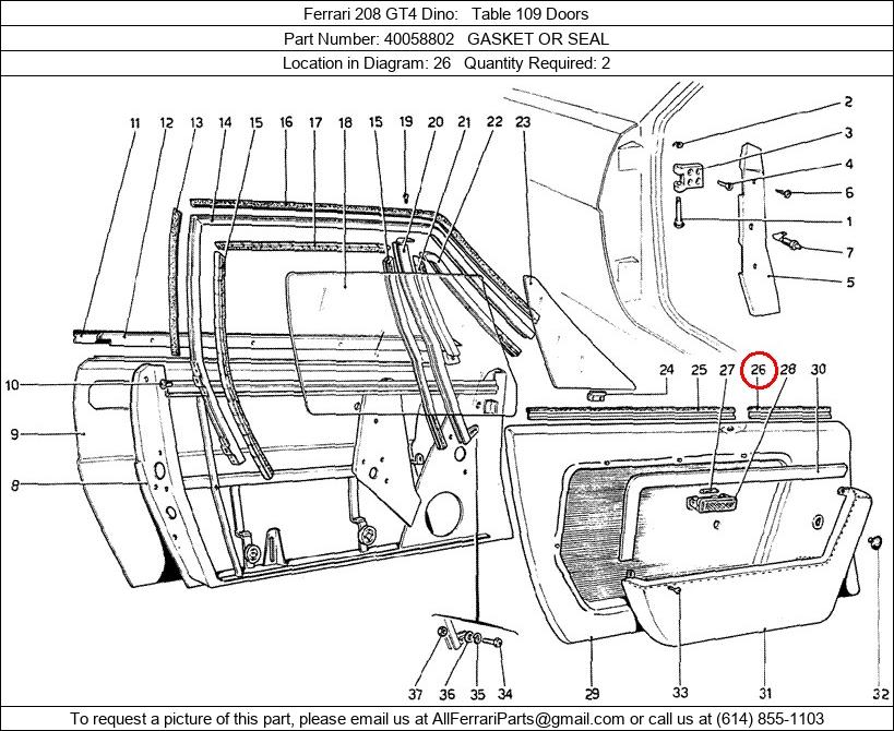 Ferrari Part 40058802