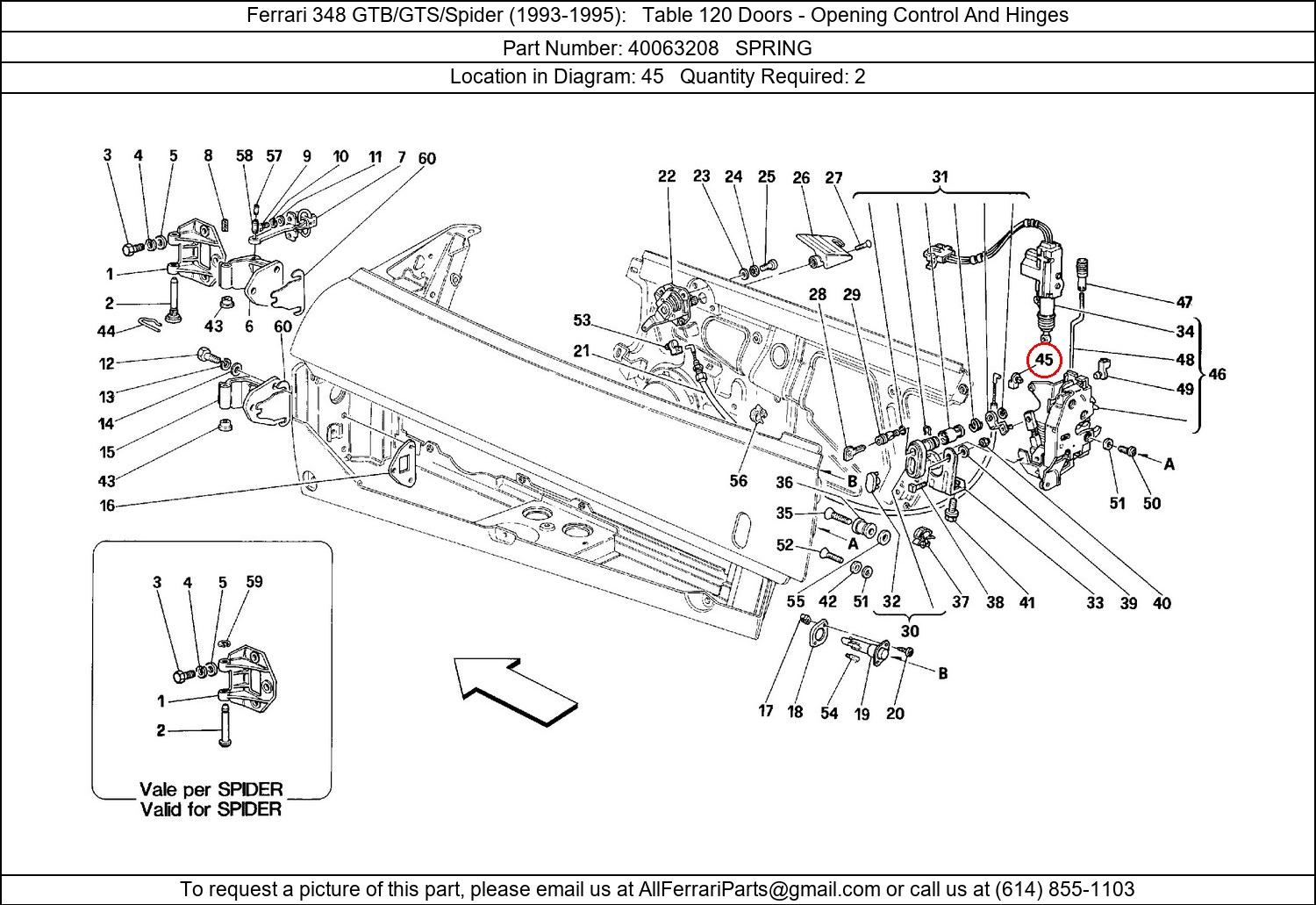 Ferrari Part 40063208