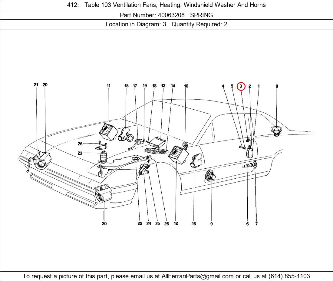 Ferrari Part 40063208