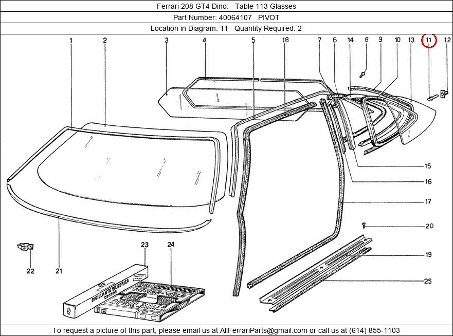 Ferrari Part 40064107