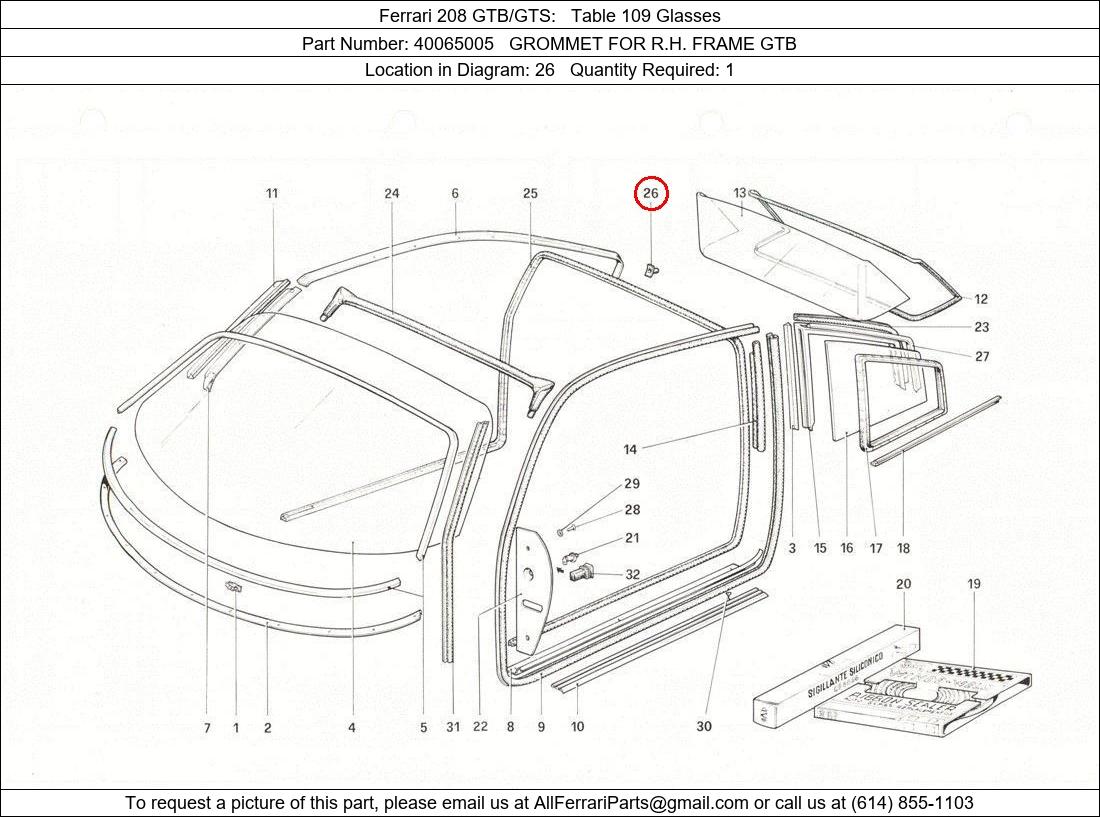 Ferrari Part 40065005