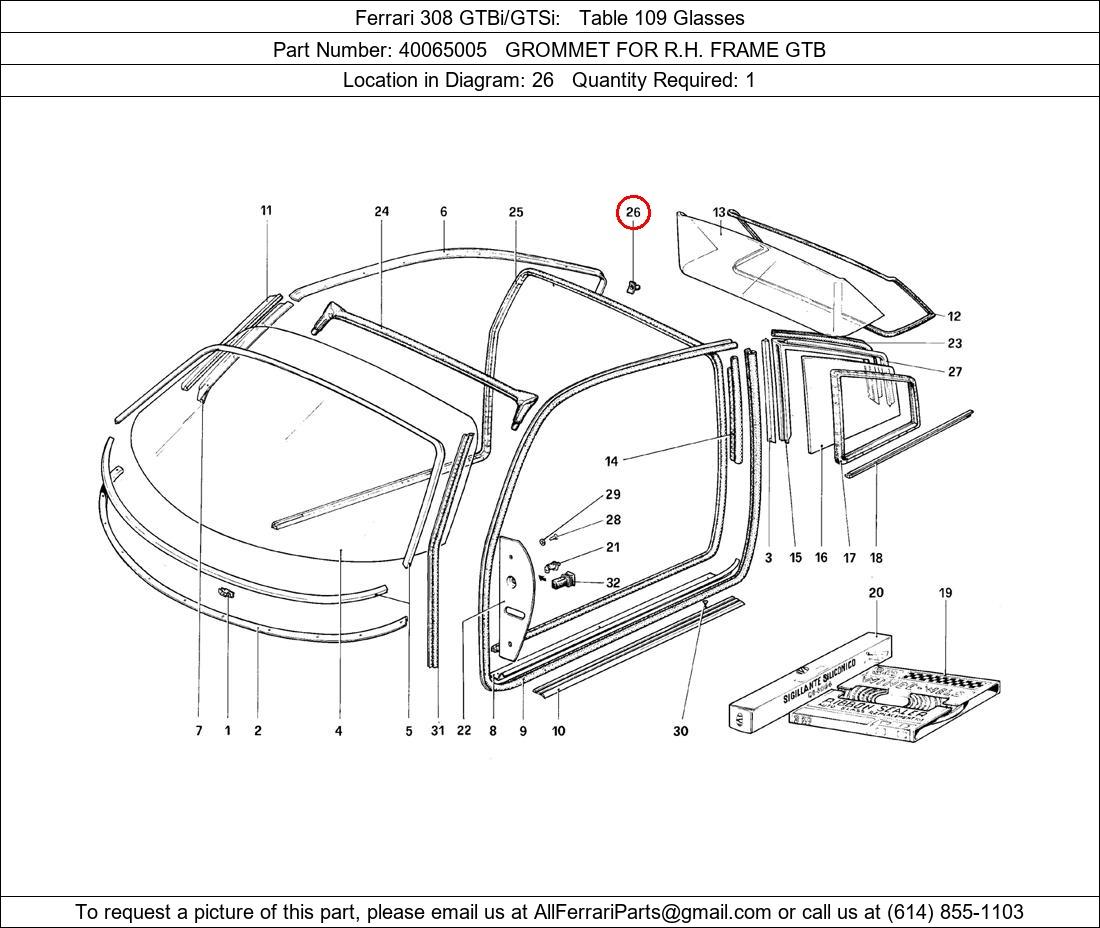 Ferrari Part 40065005