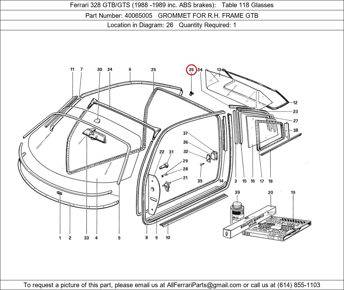 Ferrari Part 40065005