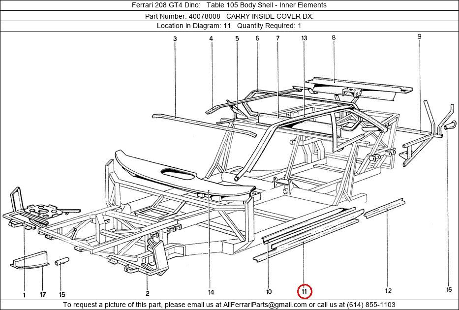 Ferrari Part 40078008