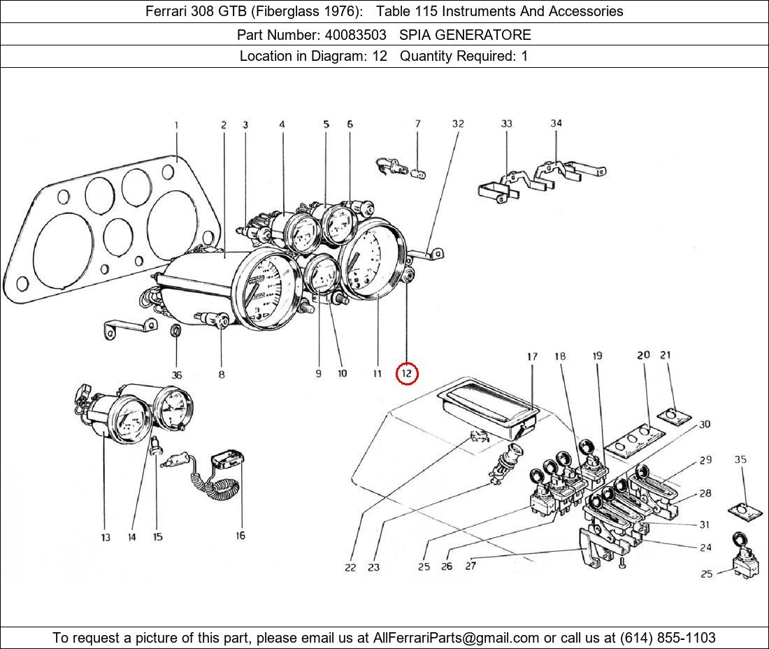 Ferrari Part 40083503