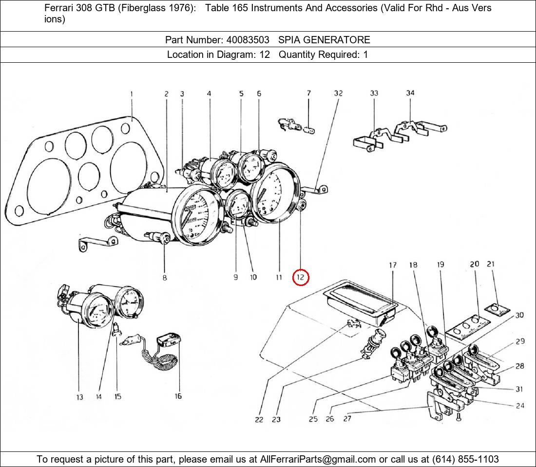 Ferrari Part 40083503