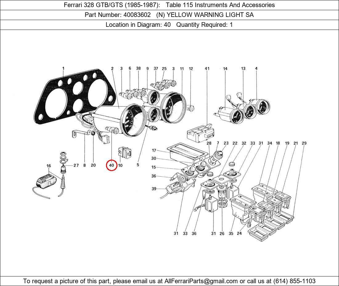 Ferrari Part 40083602