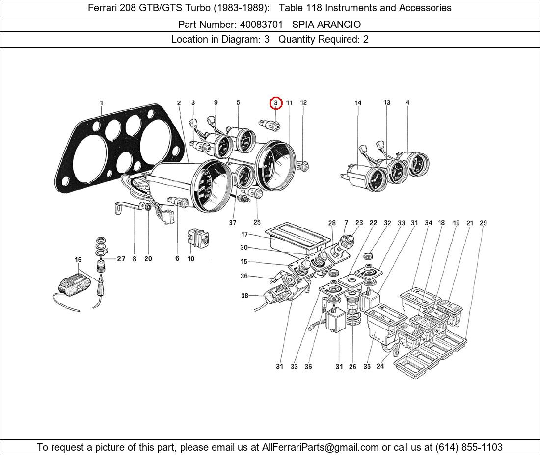 Ferrari Part 40083701