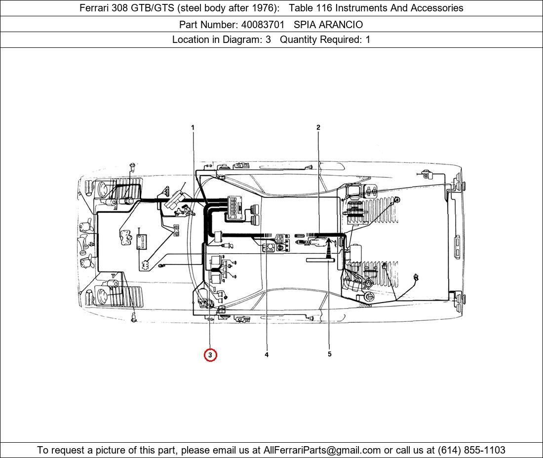 Ferrari Part 40083701