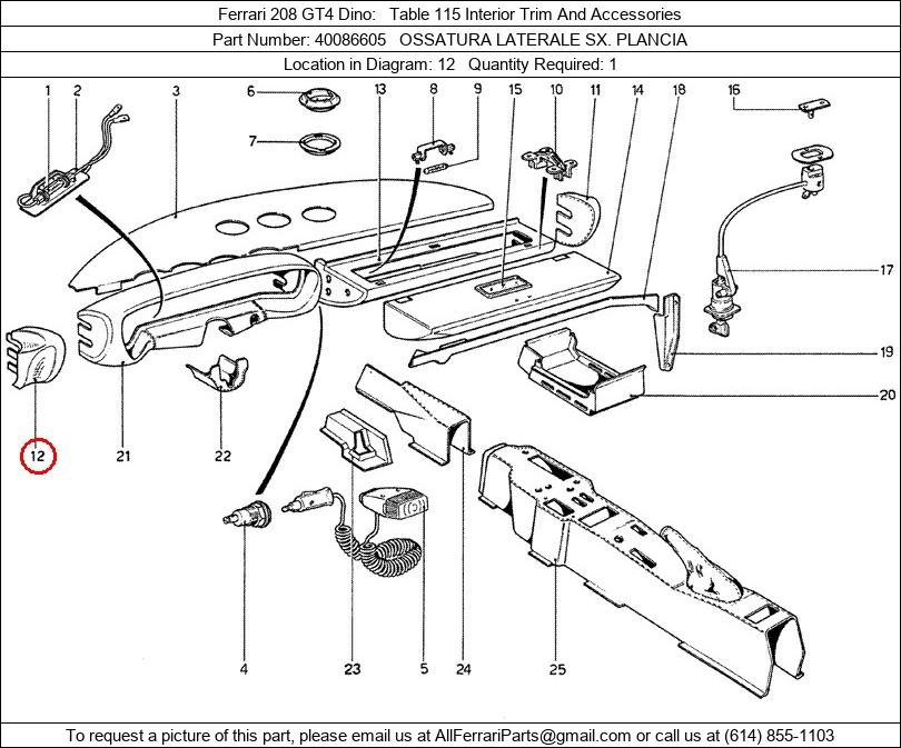 Ferrari Part 40086605