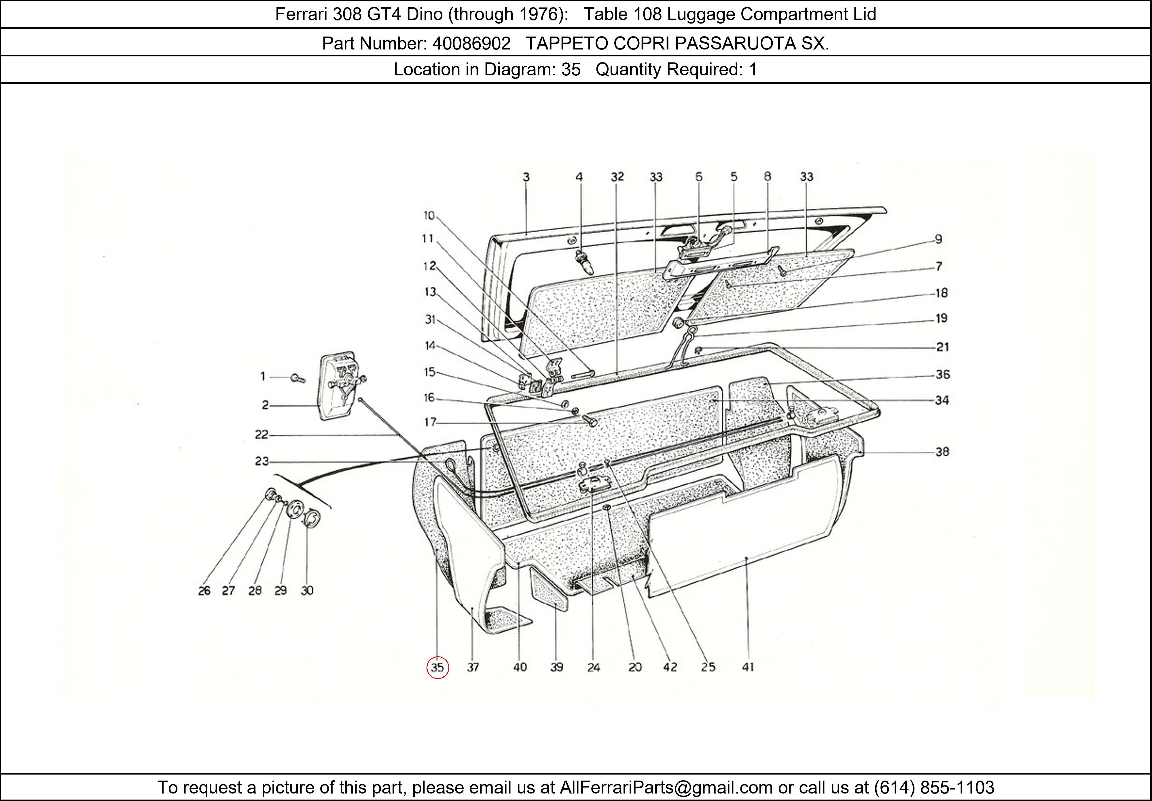 Ferrari Part 40086902