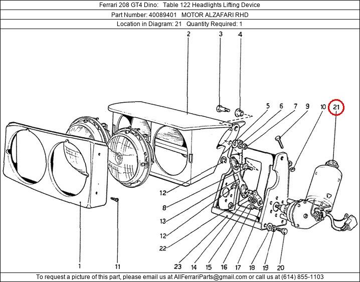 Ferrari Part 40089401