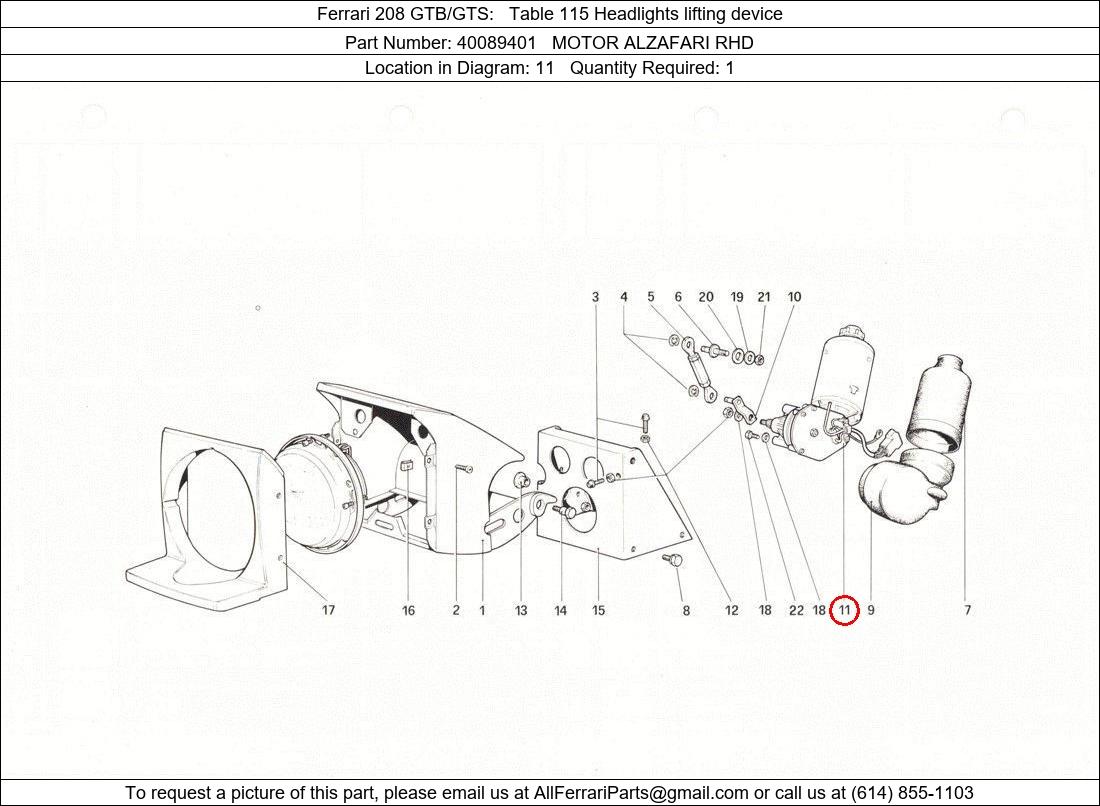 Ferrari Part 40089401