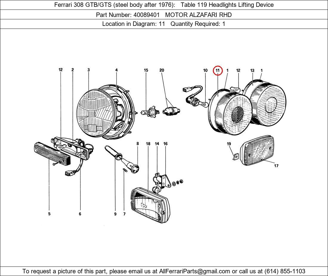 Ferrari Part 40089401