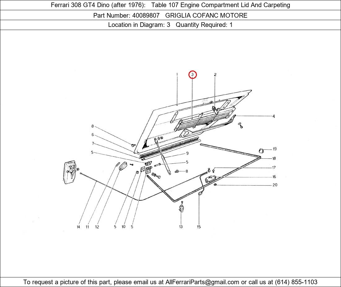 Ferrari Part 40089807