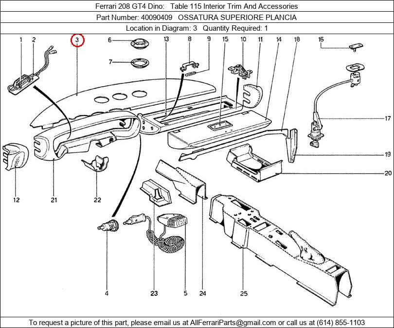 Ferrari Part 40090409