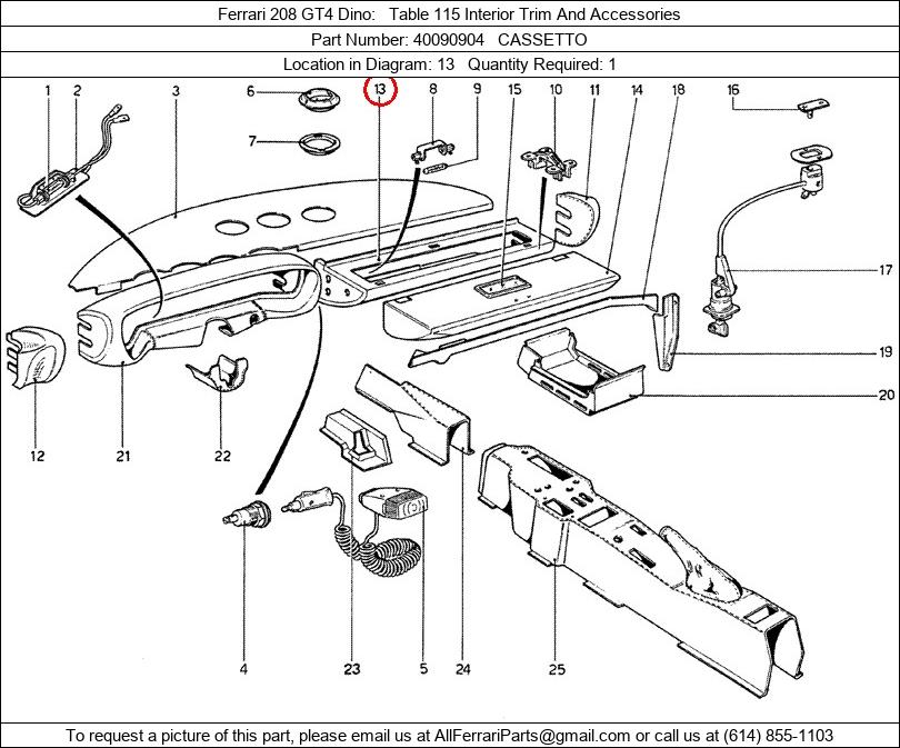 Ferrari Part 40090904