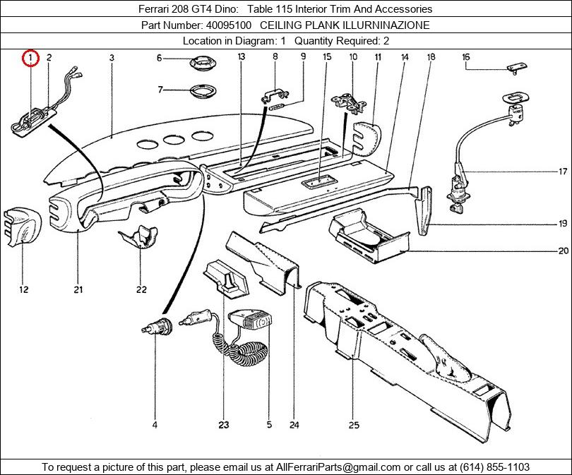 Ferrari Part 40095100