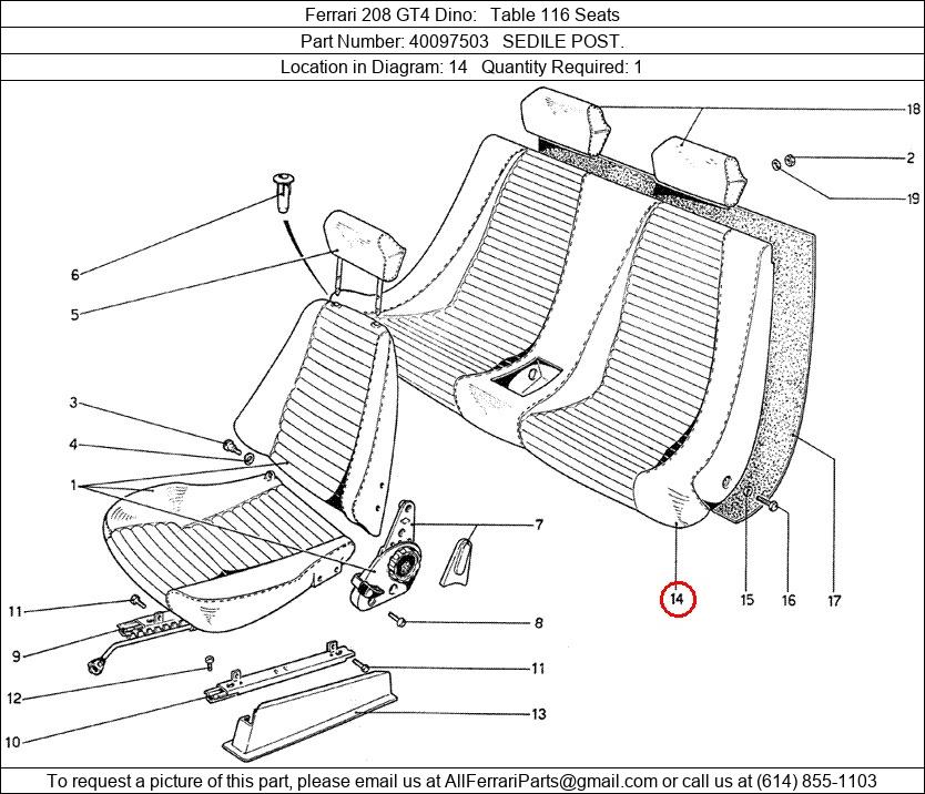 Ferrari Part 40097503