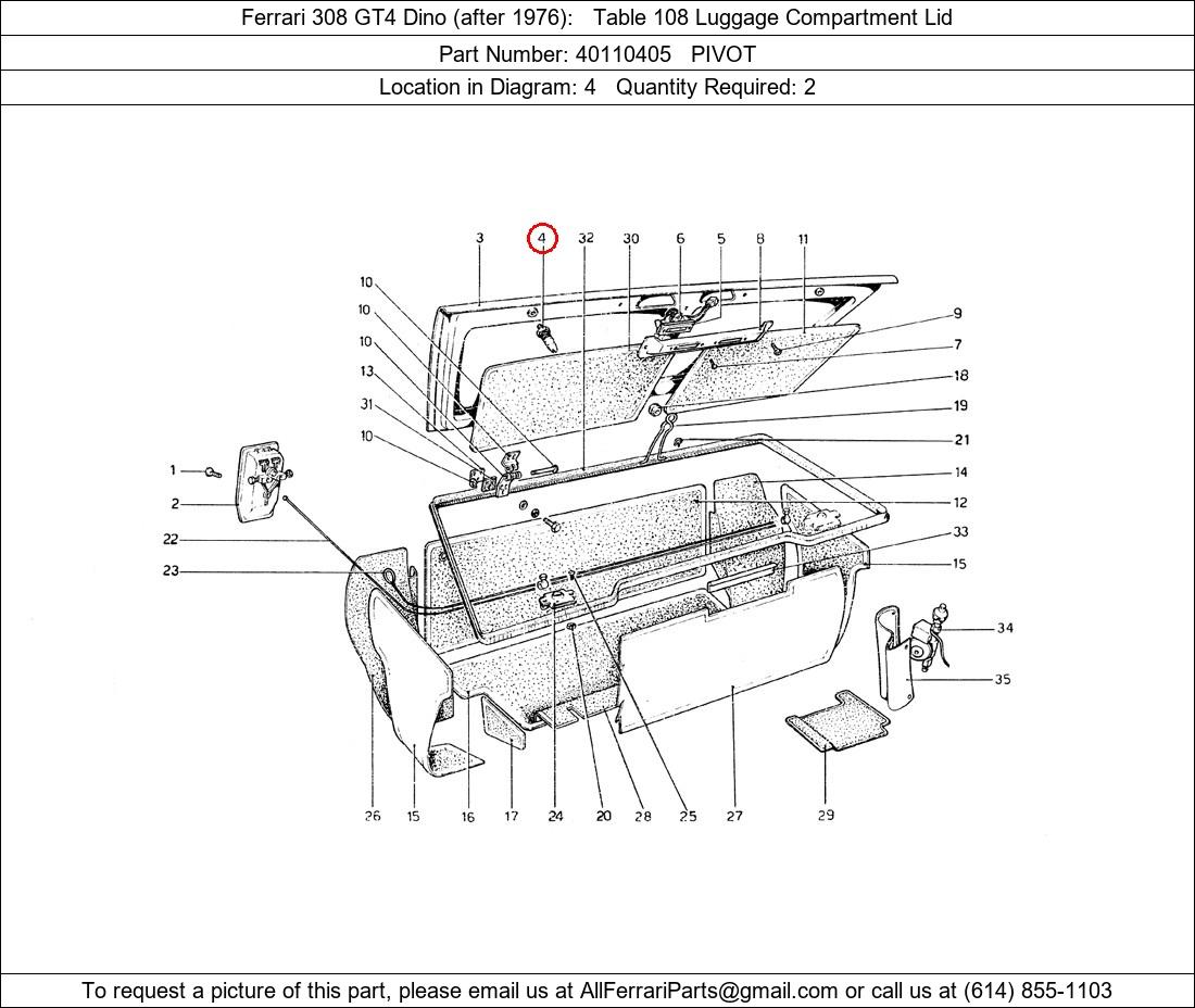 Ferrari Part 40110405