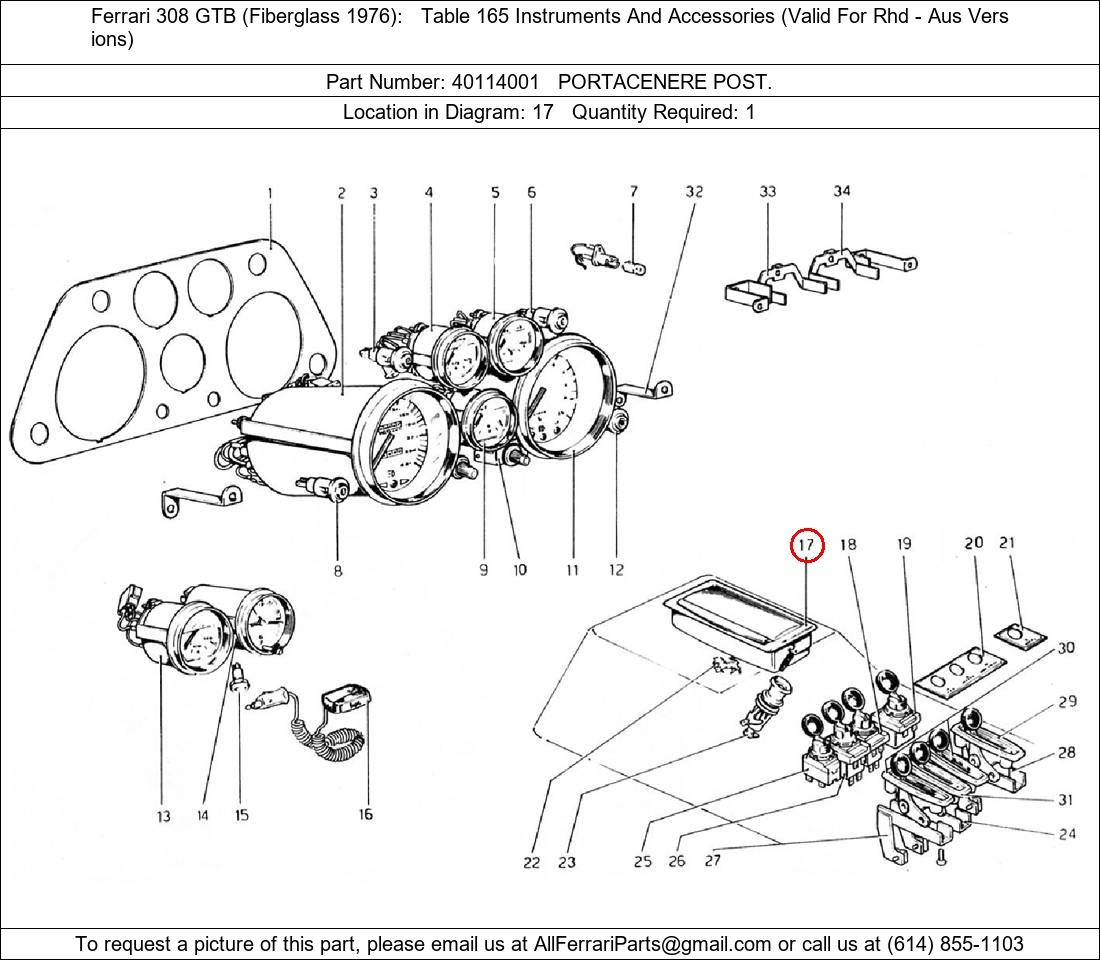 Ferrari Part 40114001