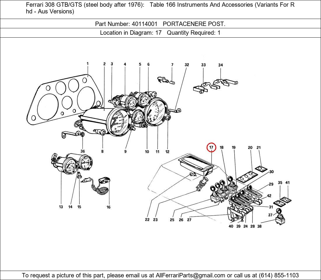 Ferrari Part 40114001