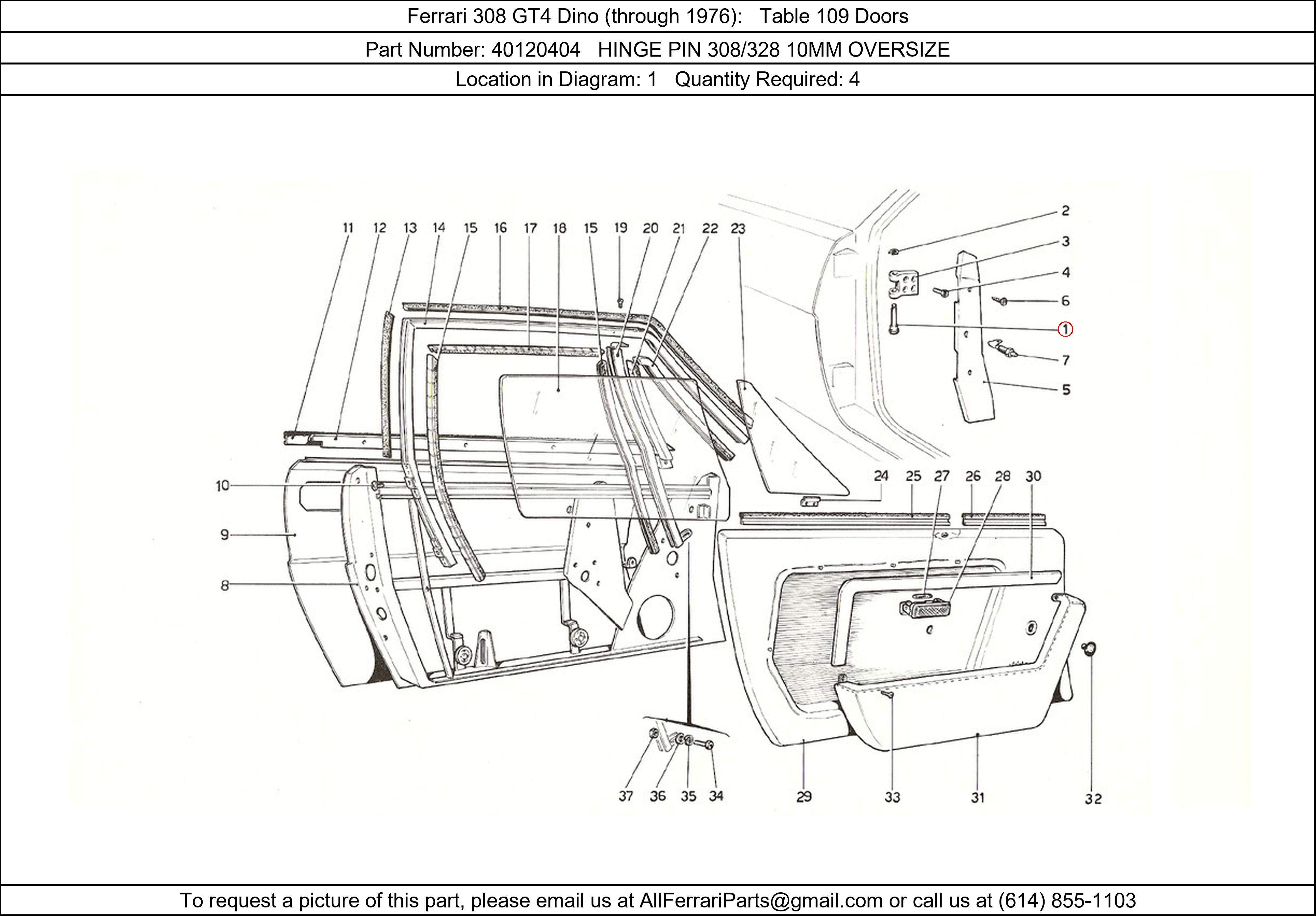 Ferrari Part 40120404