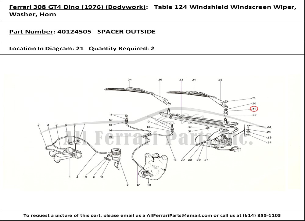 Ferrari Part 40124505