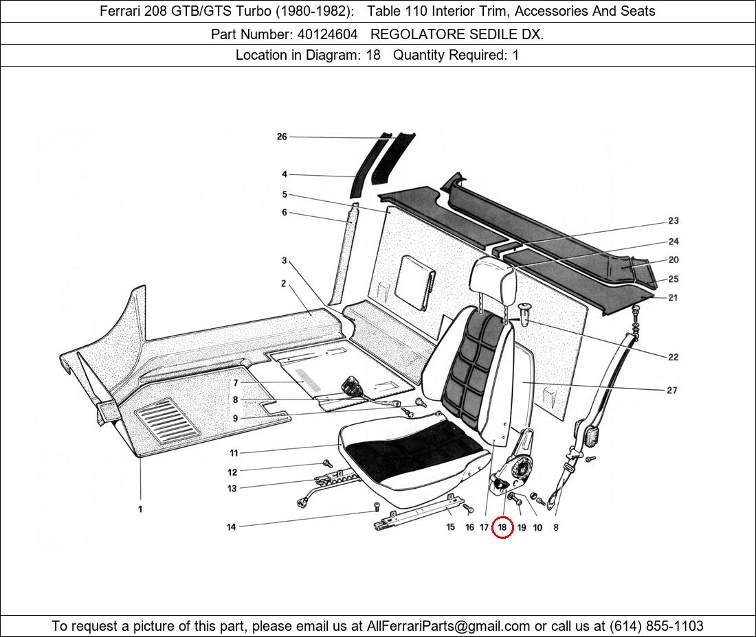 Ferrari Part 40124604