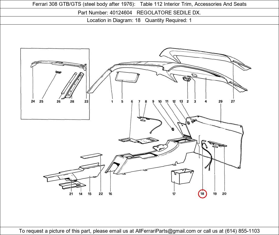 Ferrari Part 40124604