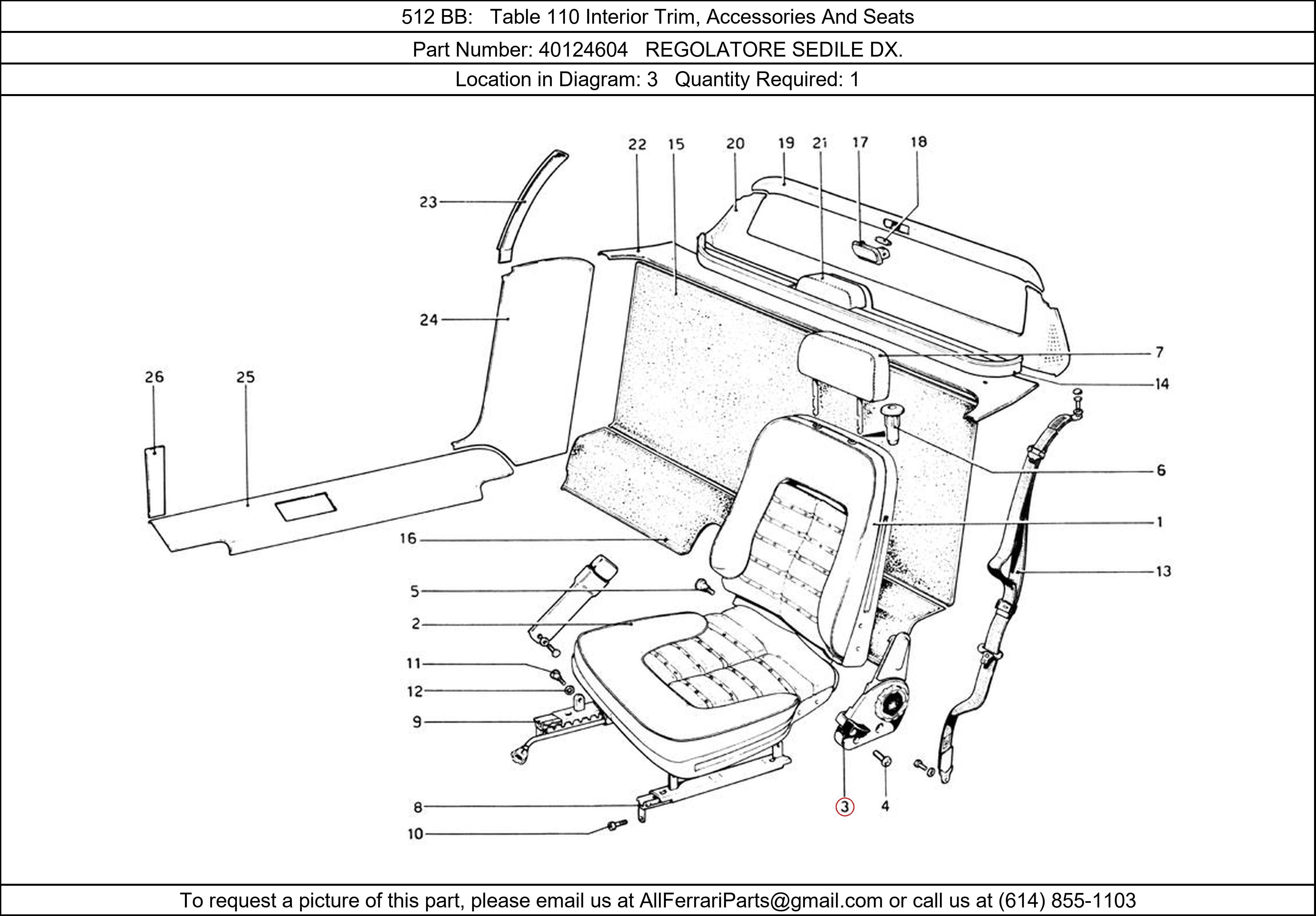 Ferrari Part 40124604