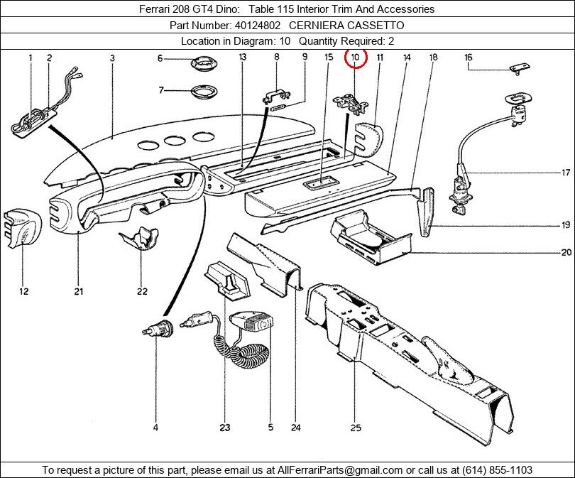 Ferrari Part 40124802