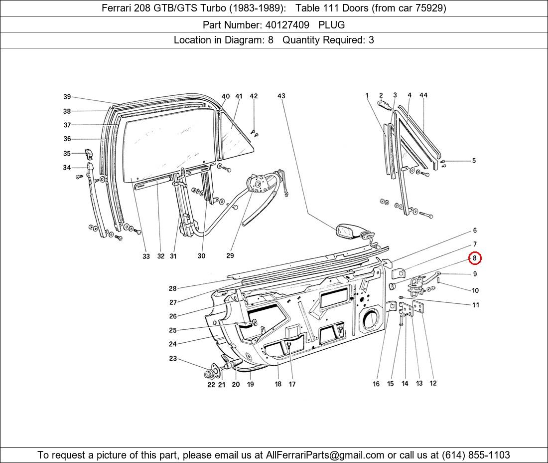 Ferrari Part 40127409