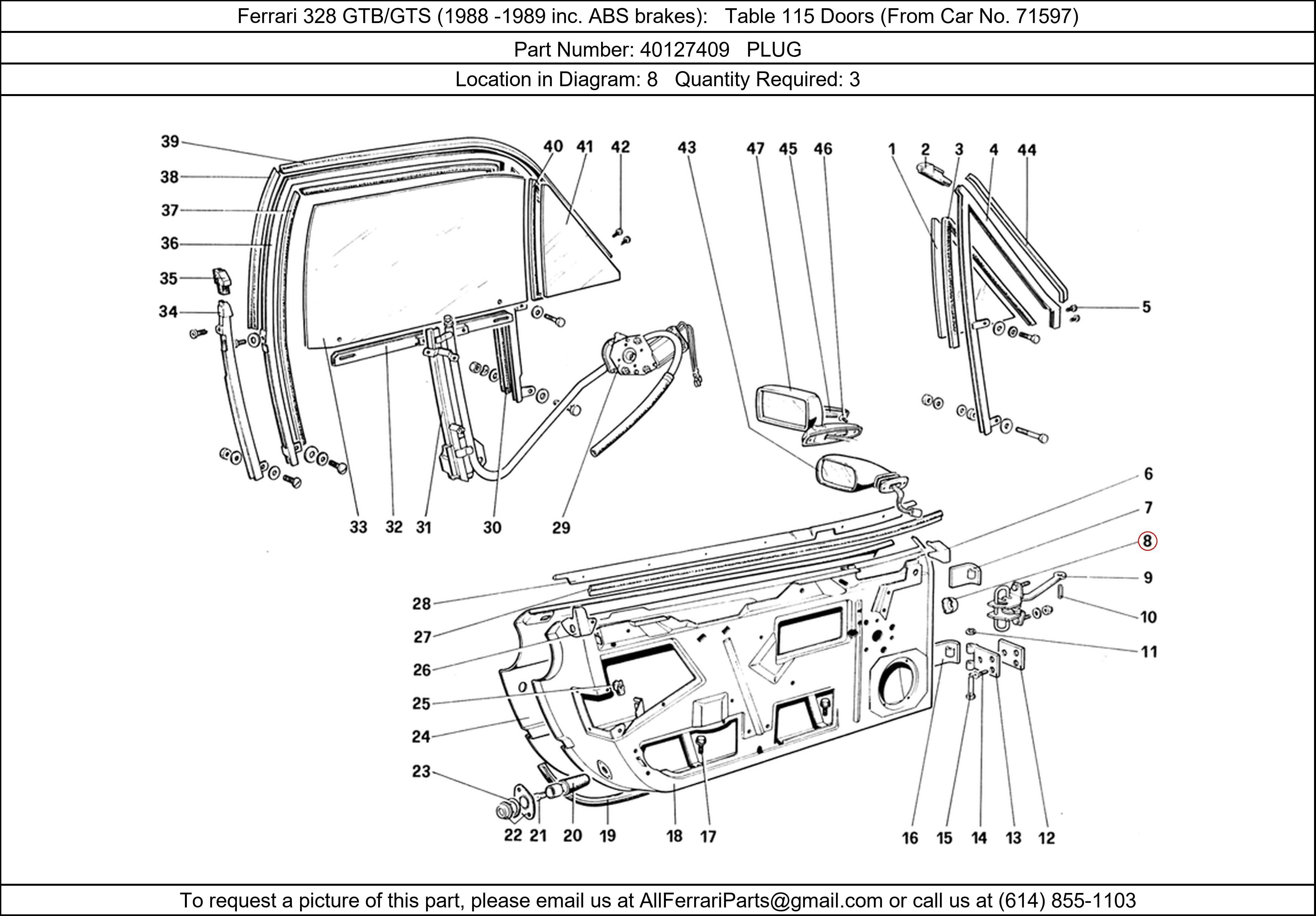 Ferrari Part 40127409