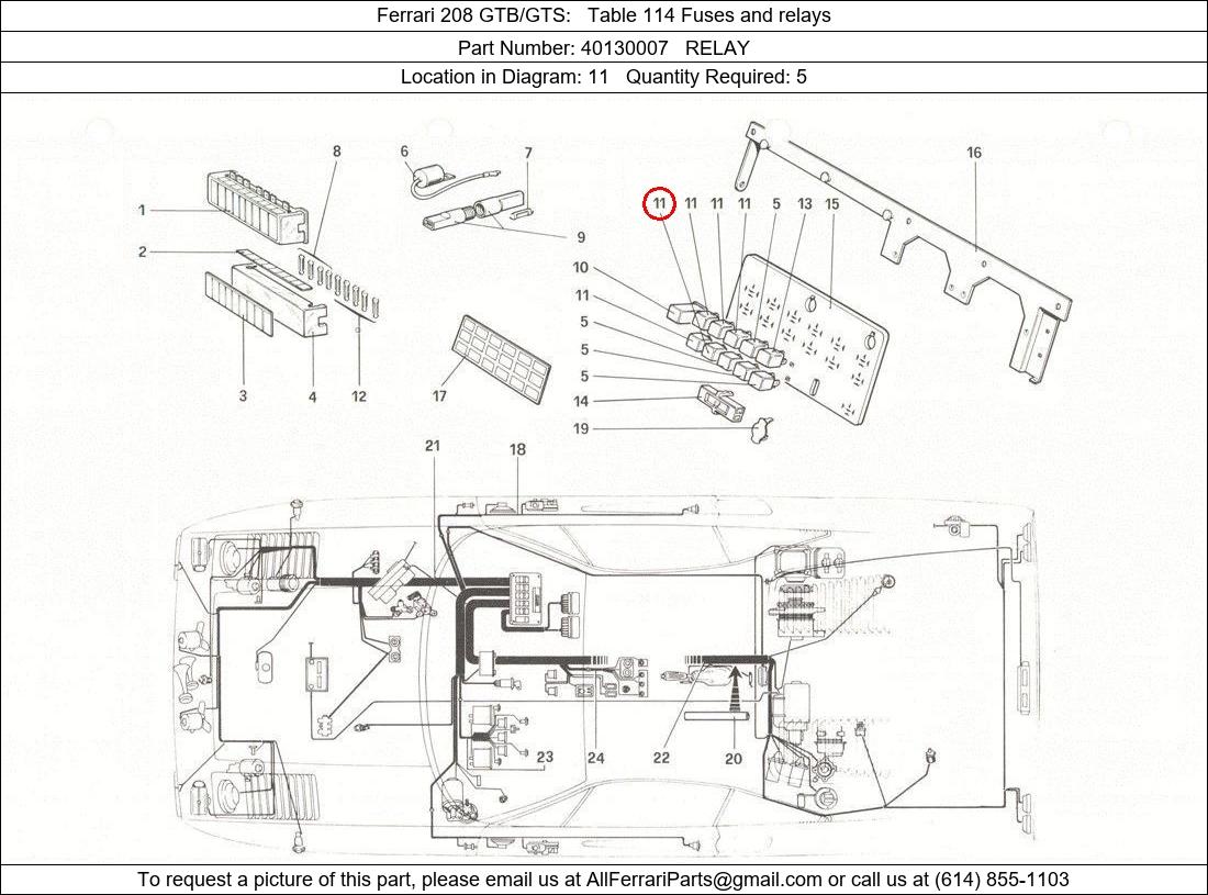 Ferrari Part 40130007