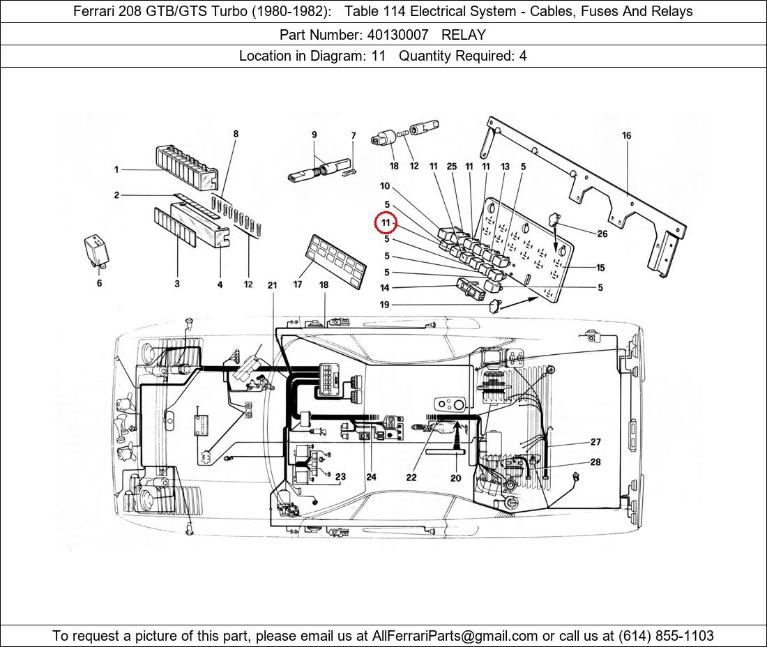 Ferrari Part 40130007