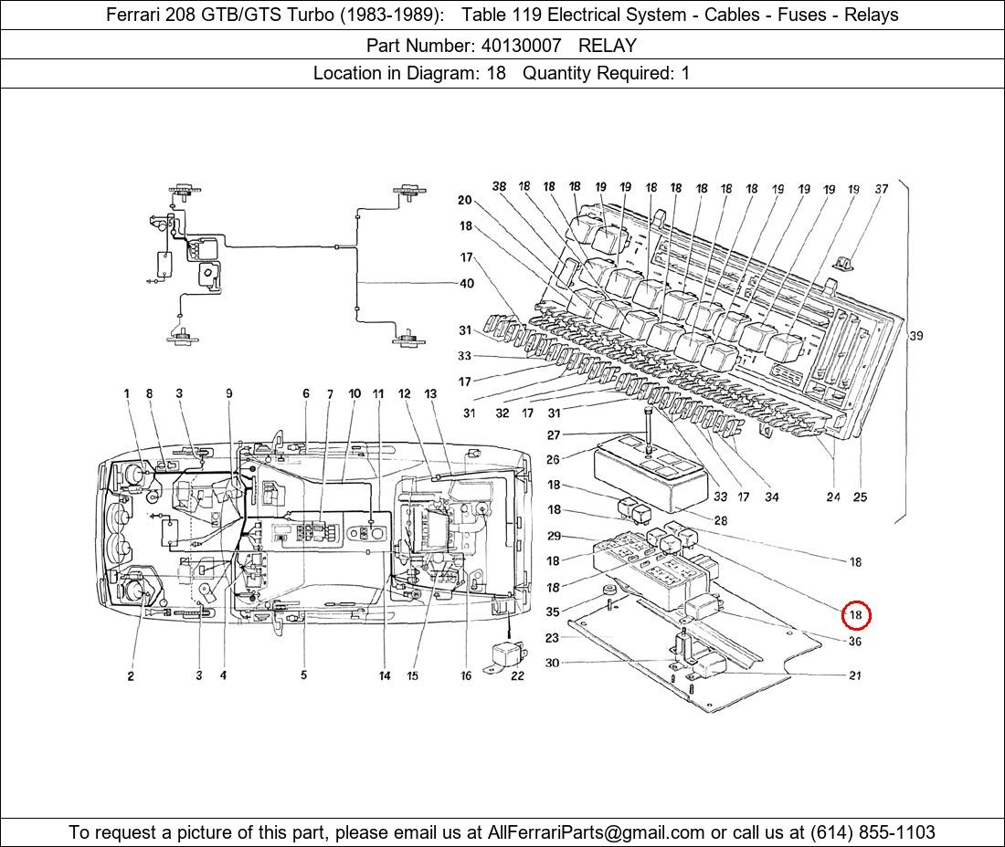 Ferrari Part 40130007