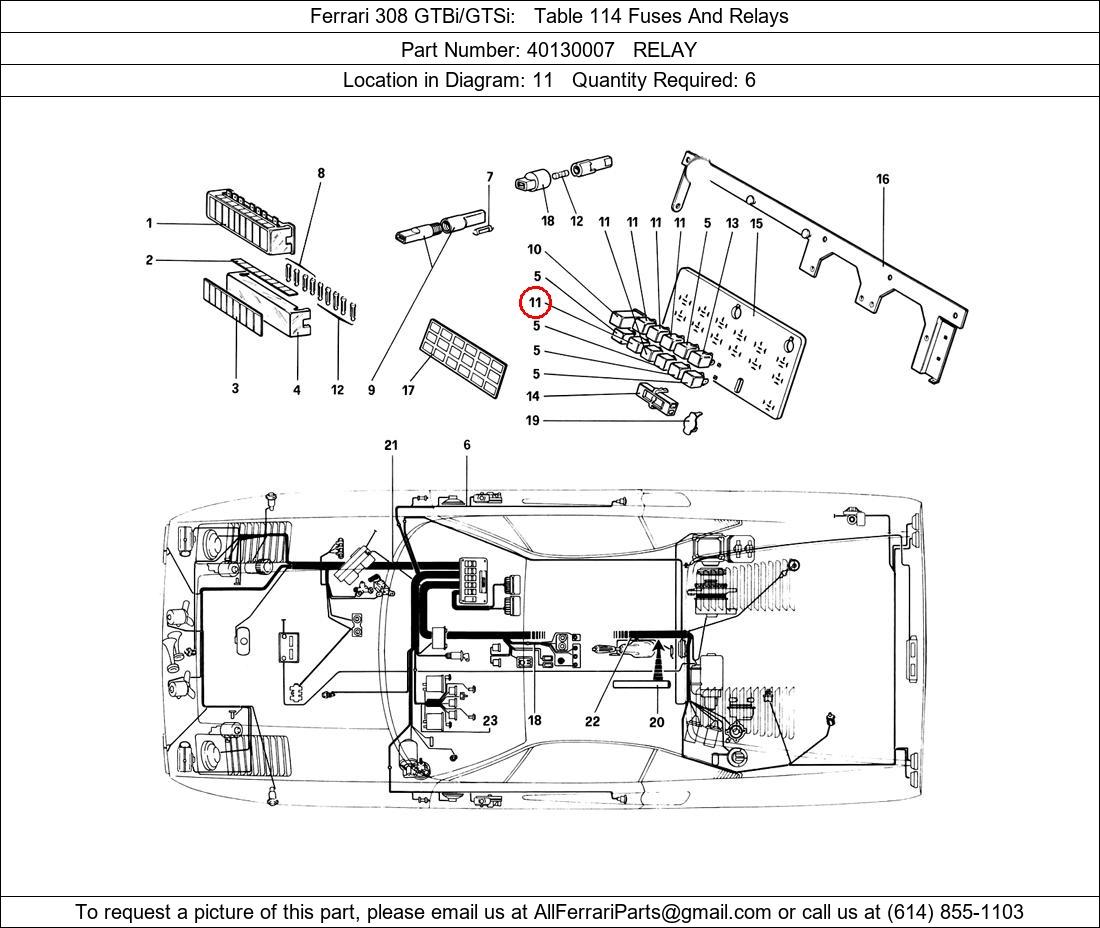 Ferrari Part 40130007