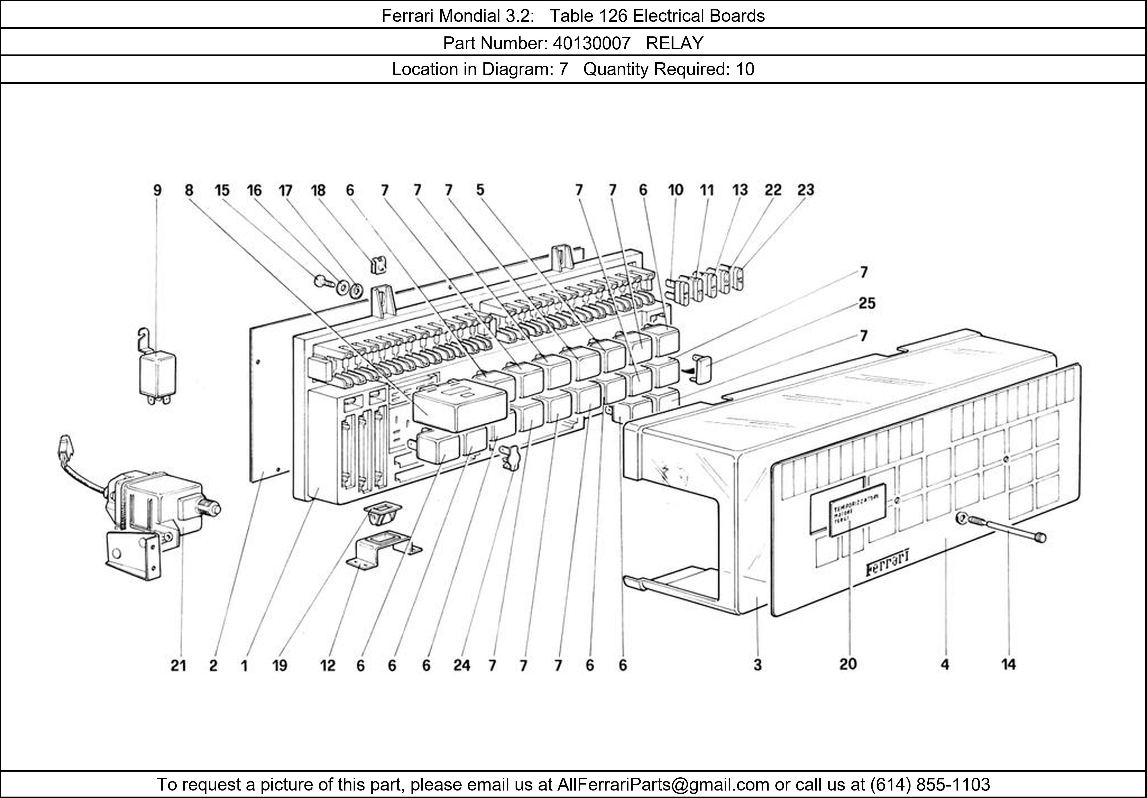Ferrari Part 40130007