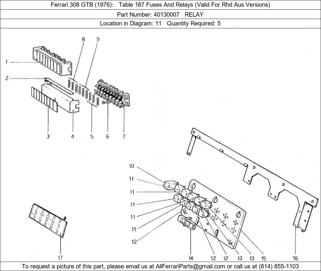 Ferrari Part 40130007