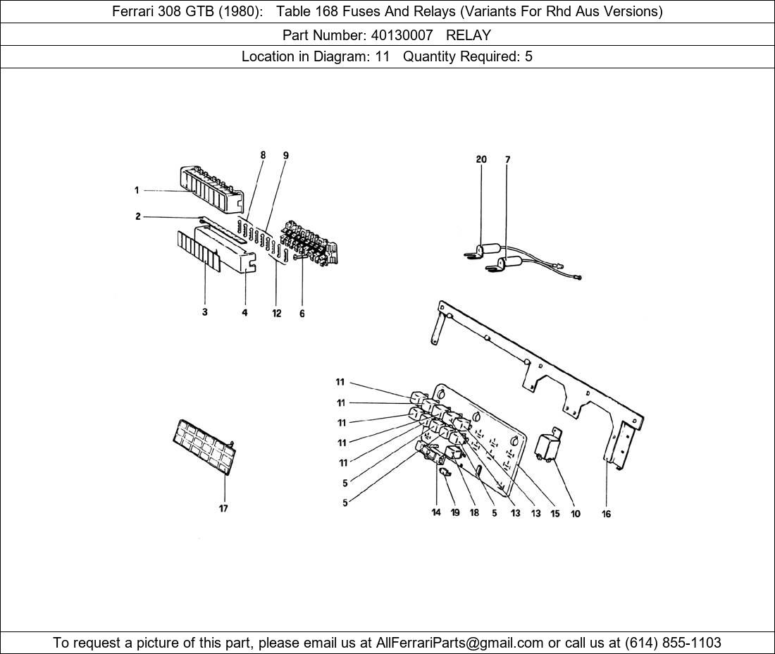 Ferrari Part 40130007