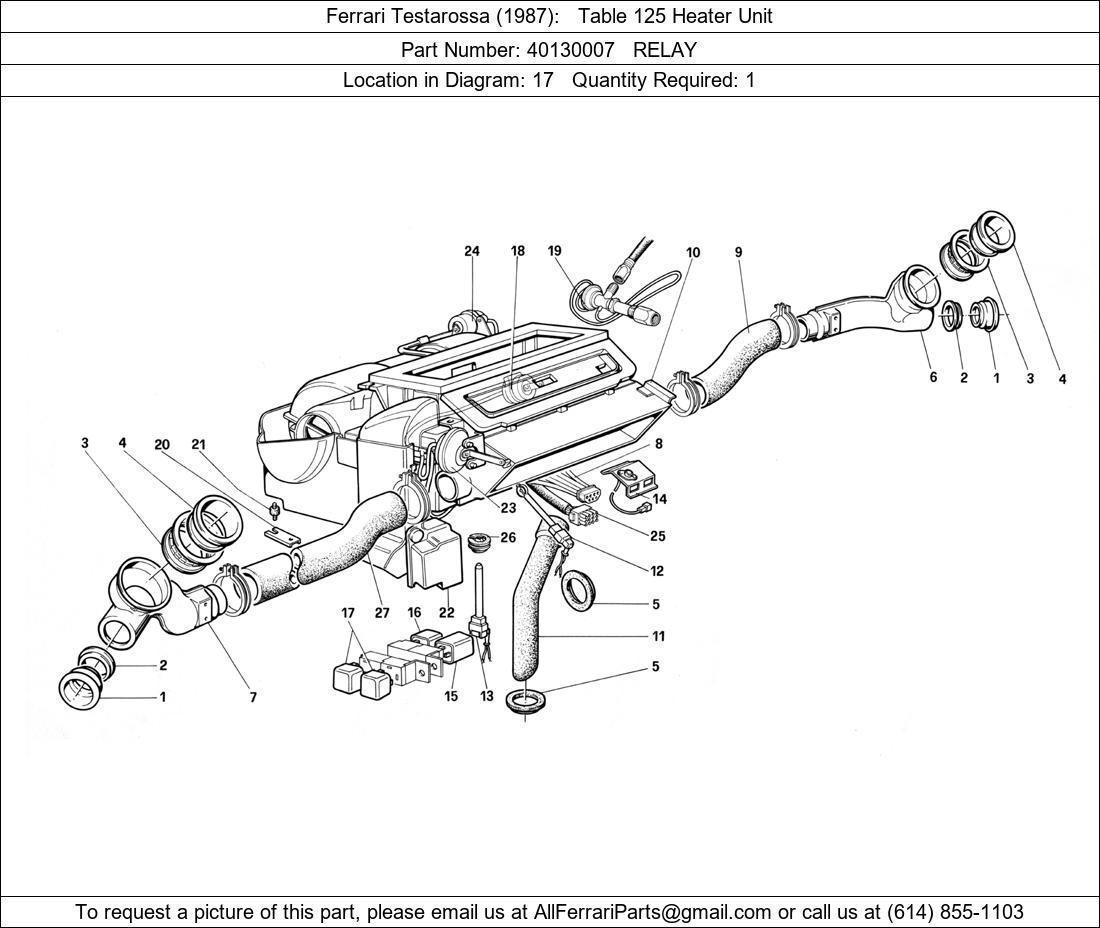 Ferrari Part 40130007