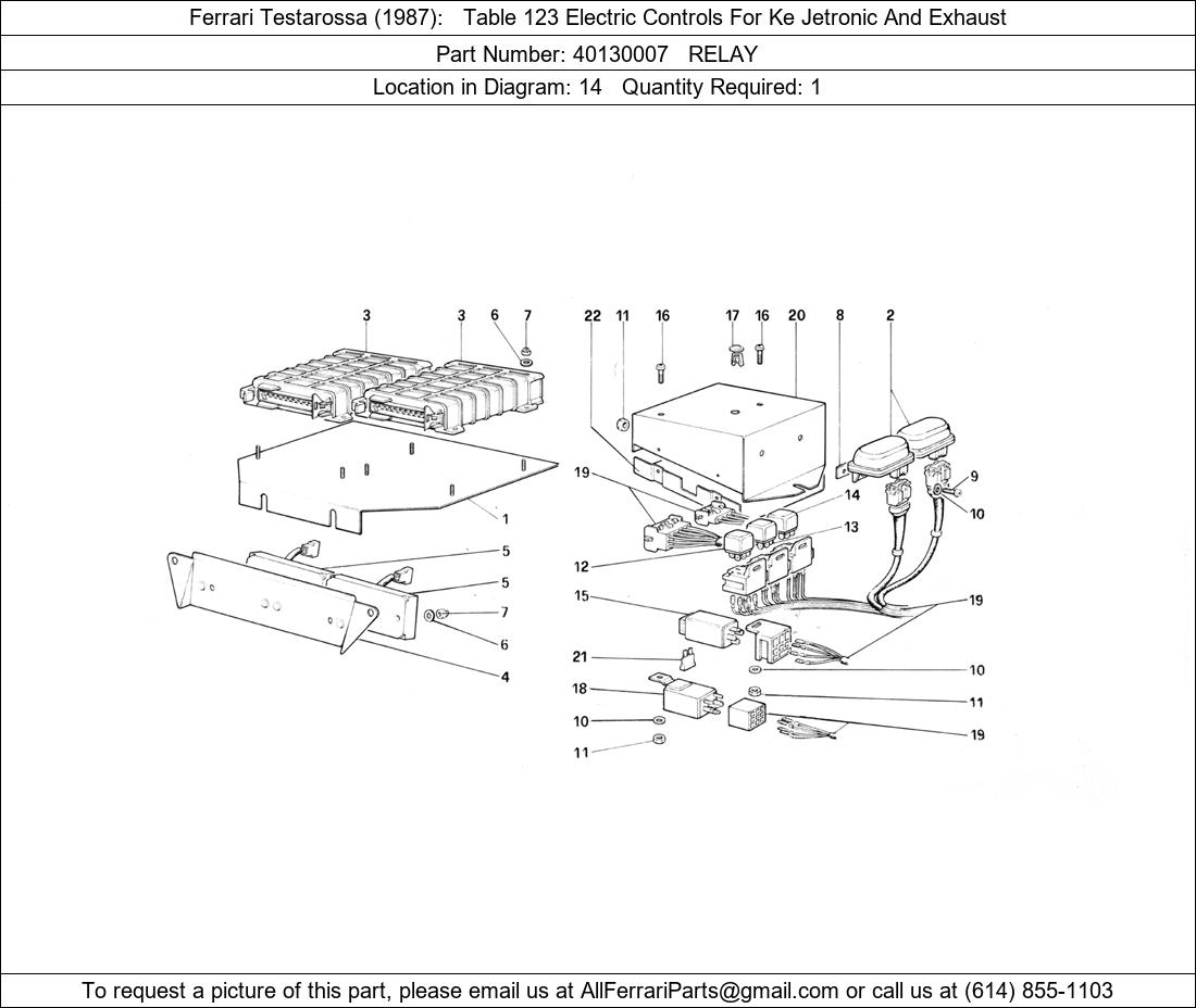 Ferrari Part 40130007