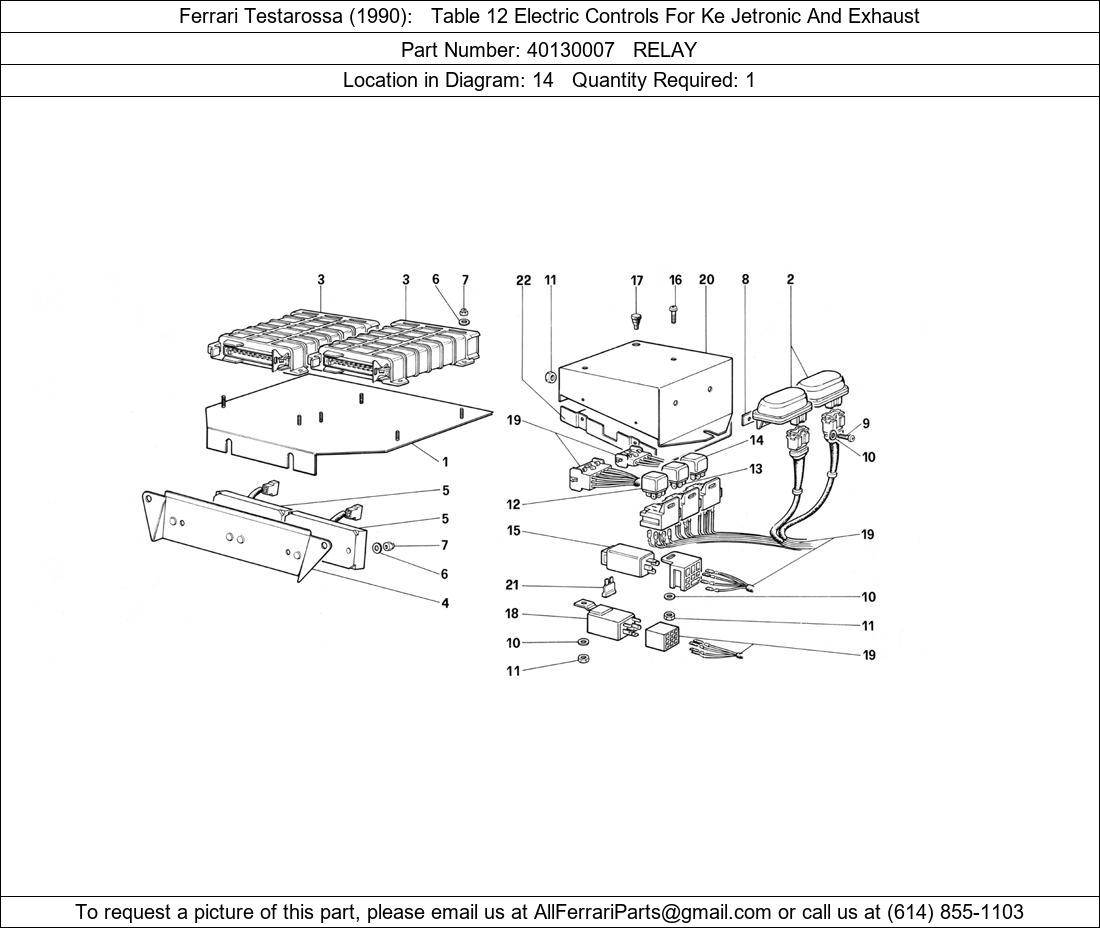 Ferrari Part 40130007
