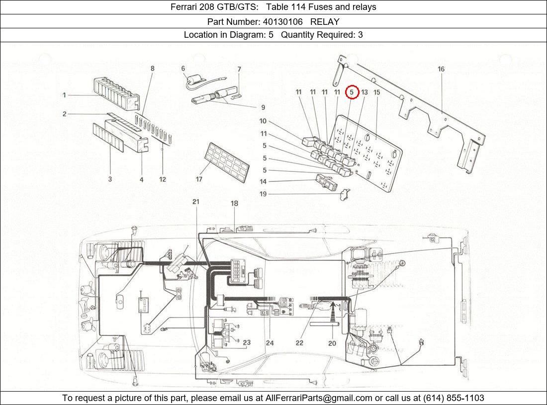 Ferrari Part 40130106