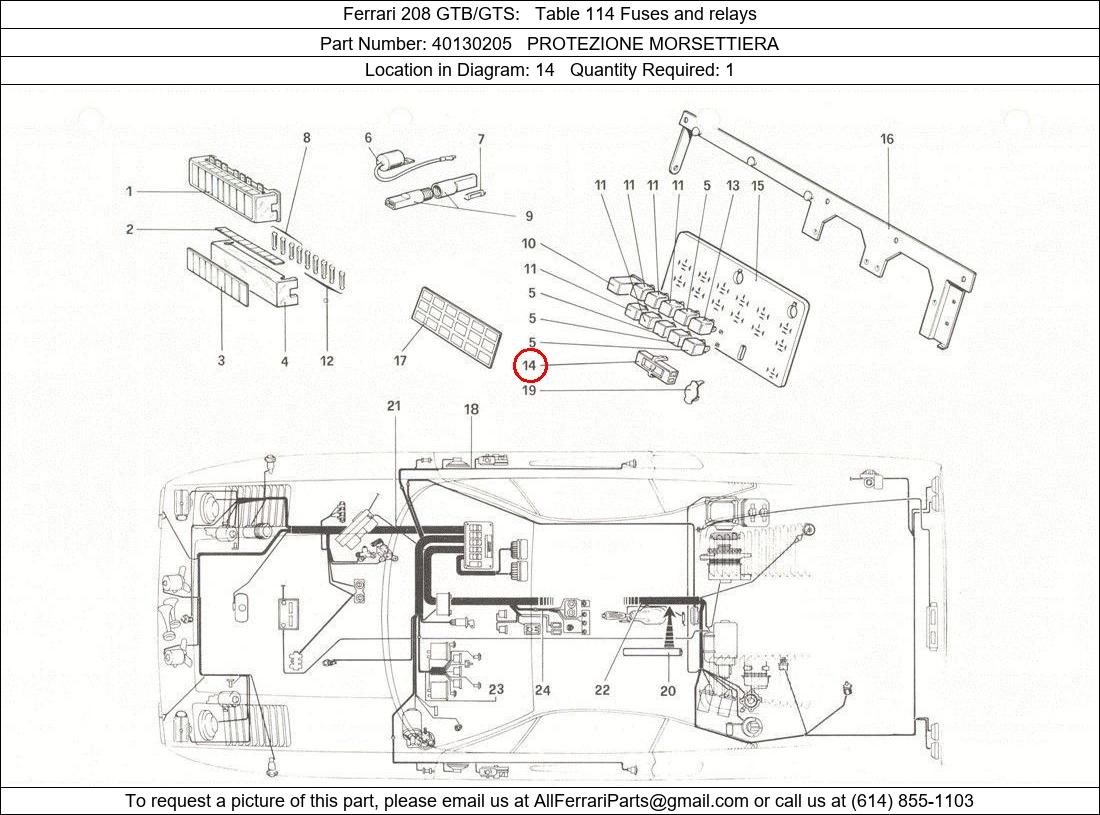 Ferrari Part 40130205