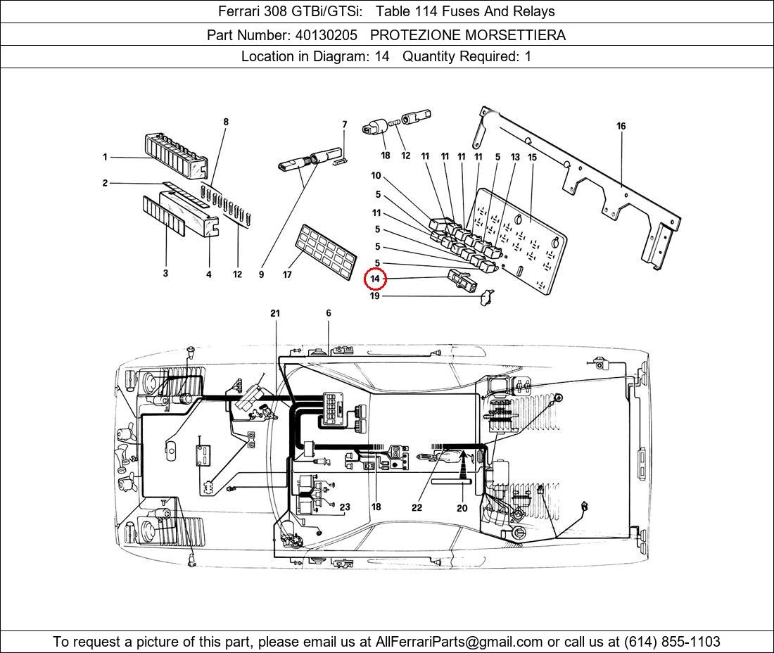 Ferrari Part 40130205