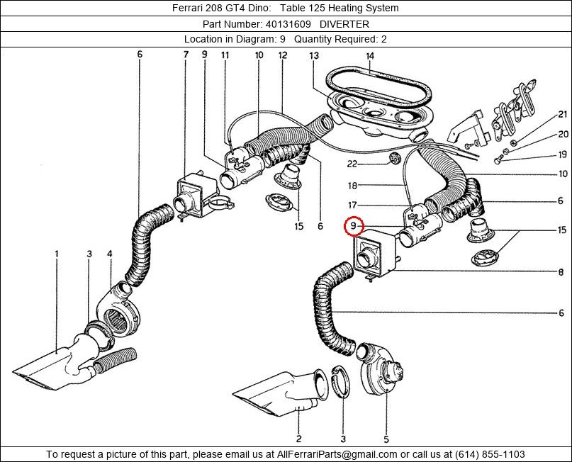 Ferrari Part 40131609