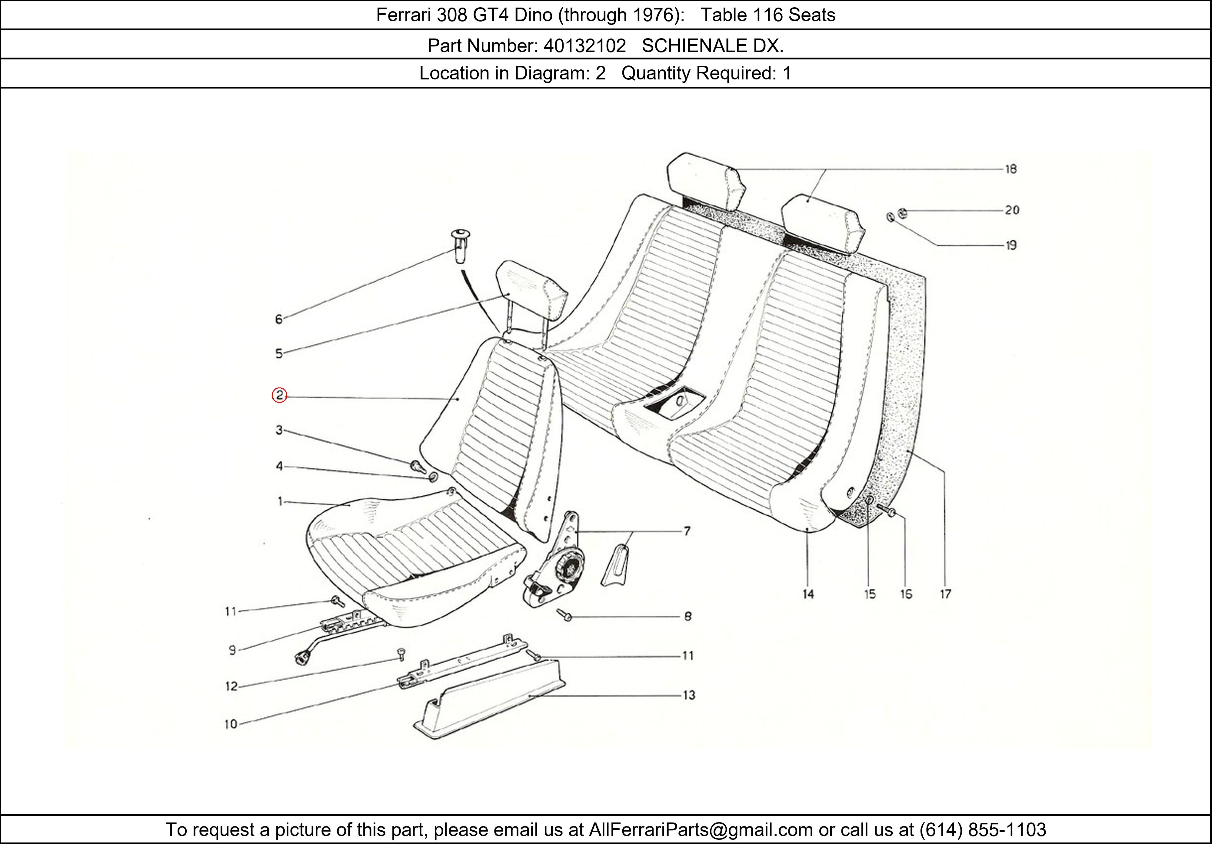 Ferrari Part 40132102