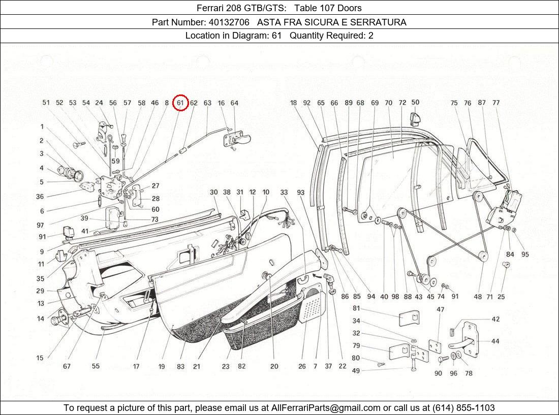 Ferrari Part 40132706